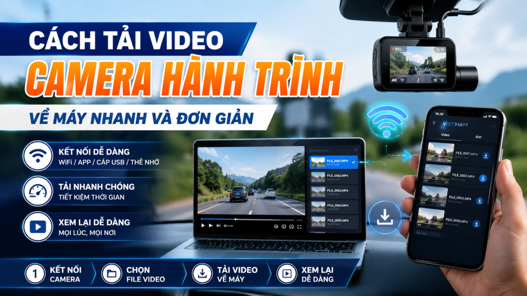 Cách Tải Video Camera Hành Trình Về Máy Nhanh Và Đơn Giản