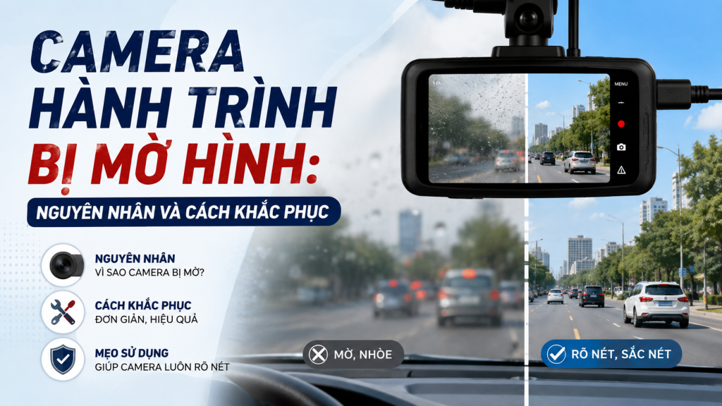 Camera Hành Trình Bị Mờ Hình: Nguyên Nhân Và Cách Khắc Phục