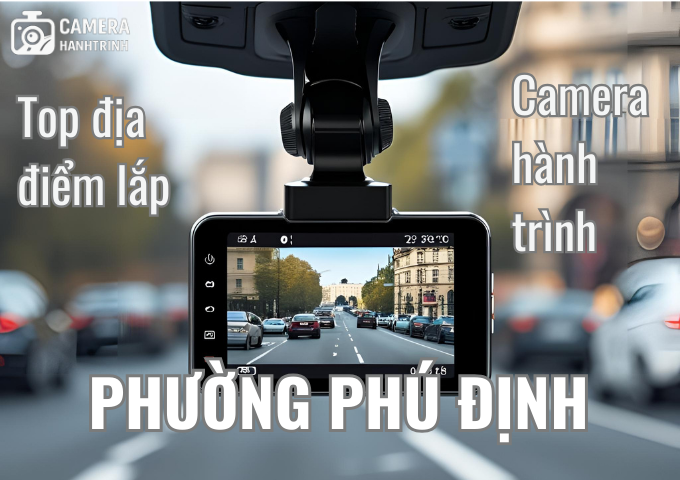 Top 5 nơi lắp đặt camera hành trình chuyên nghiệp tại Phường Phú Định